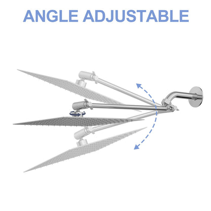 Sleek Design Stainless Steel Shower Arm Extension