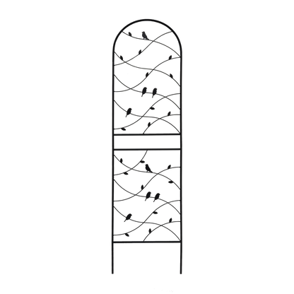 2 Pack Metal Garden Trellis 71" x 19.7" Rustproof Outdoor Plant Support