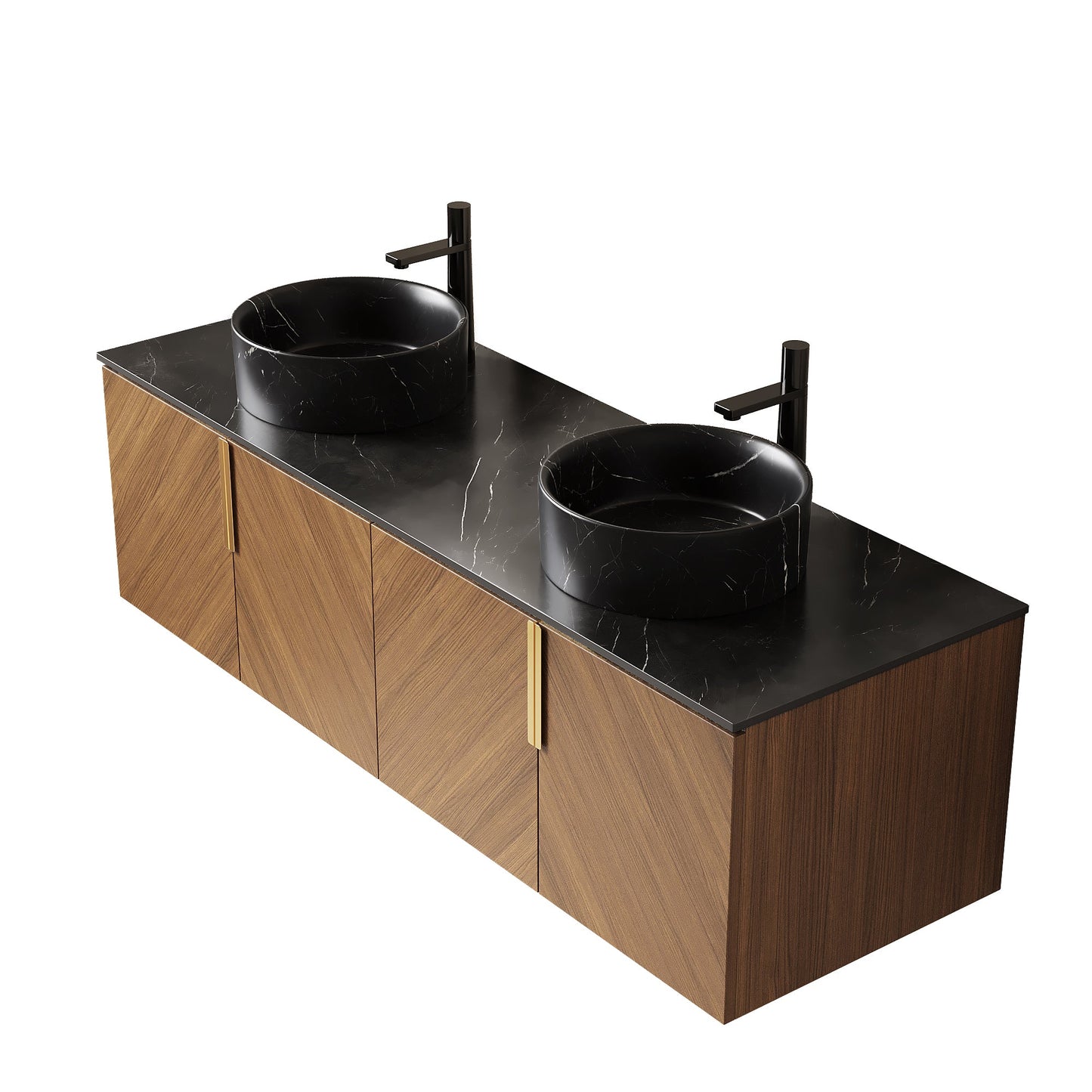 ARAI 60" Bathroom Vanity & Sinks