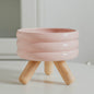 Gulu Bowl Pet Food Bowl Water Bowl Cat Ceramic Color