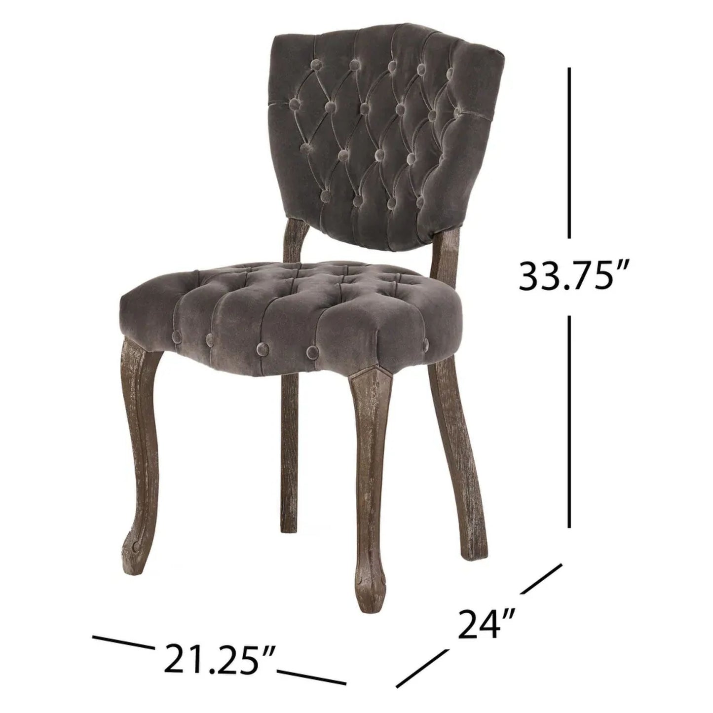 KD Tufted Chair (Set of 2)