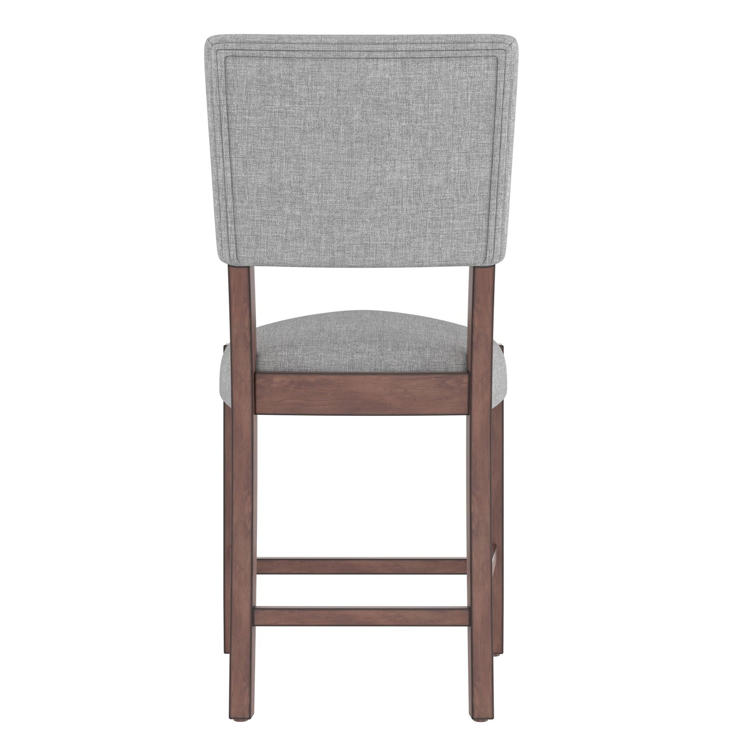 5 Piece Counter Height Dining Set With 4 Upholstered Chairs