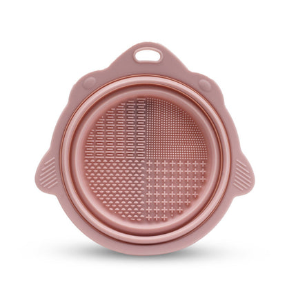 Factory Wholesale Silicone Folding Bowls For Cats And Dogsportable