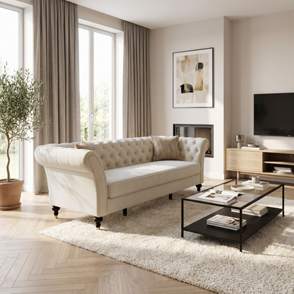 88.5" Chesterfield Sofa