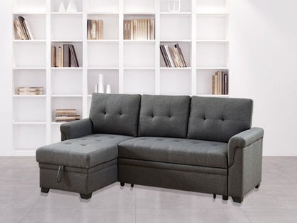 Destiny - Reversible Sleeper Sectional Sofa With Storage Chaise