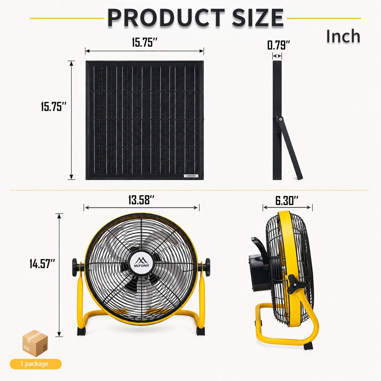 12-Inch Ventilation Fan