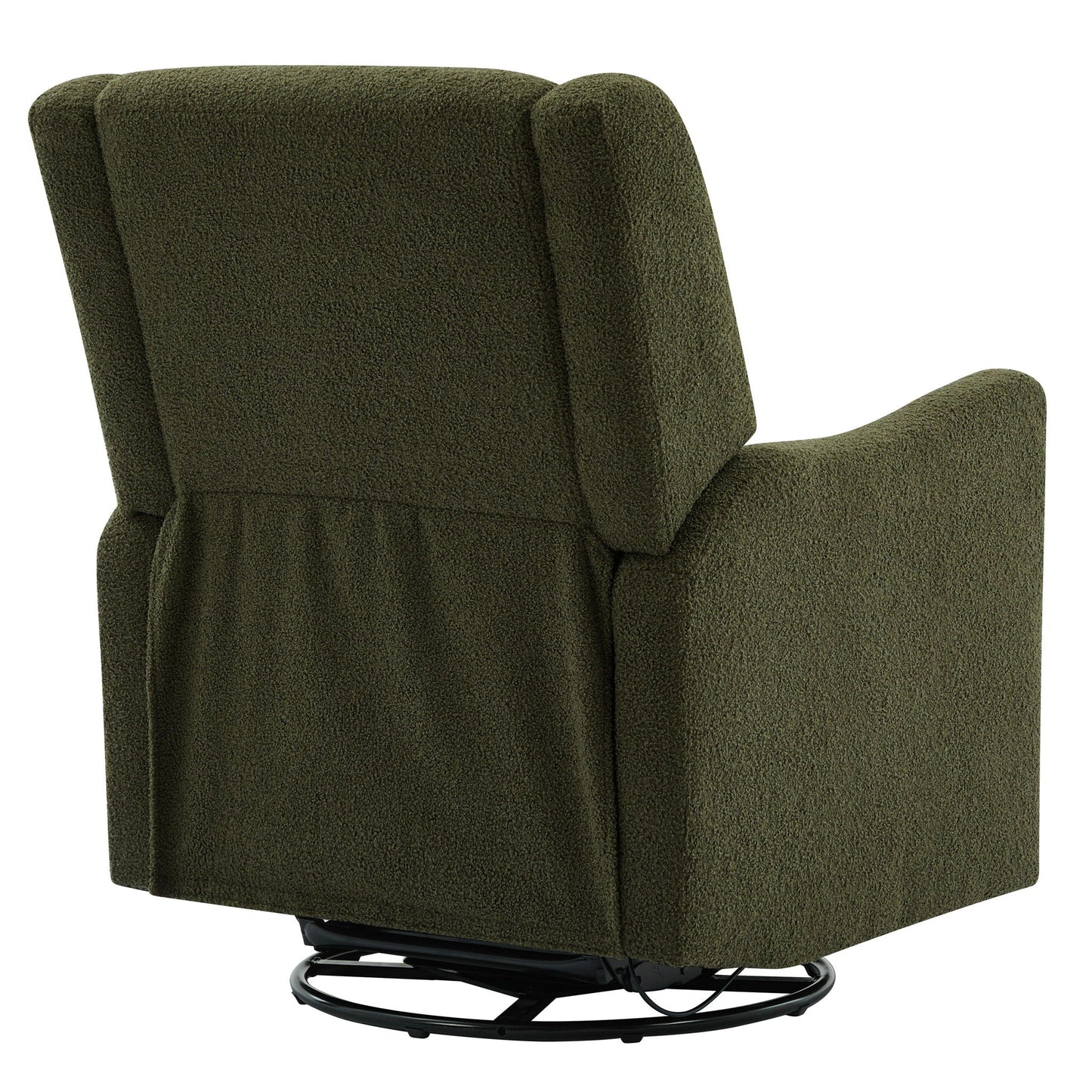 Wide Wingback Swivel Glider Rocker Recliner Chair