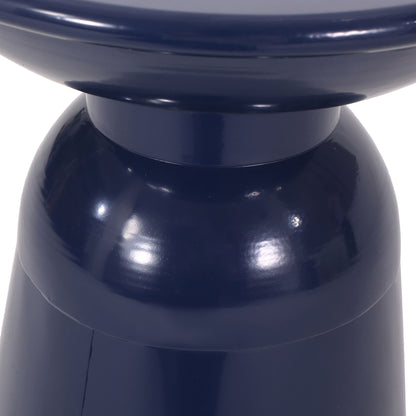 Outdoor Modern Metal End Large Table