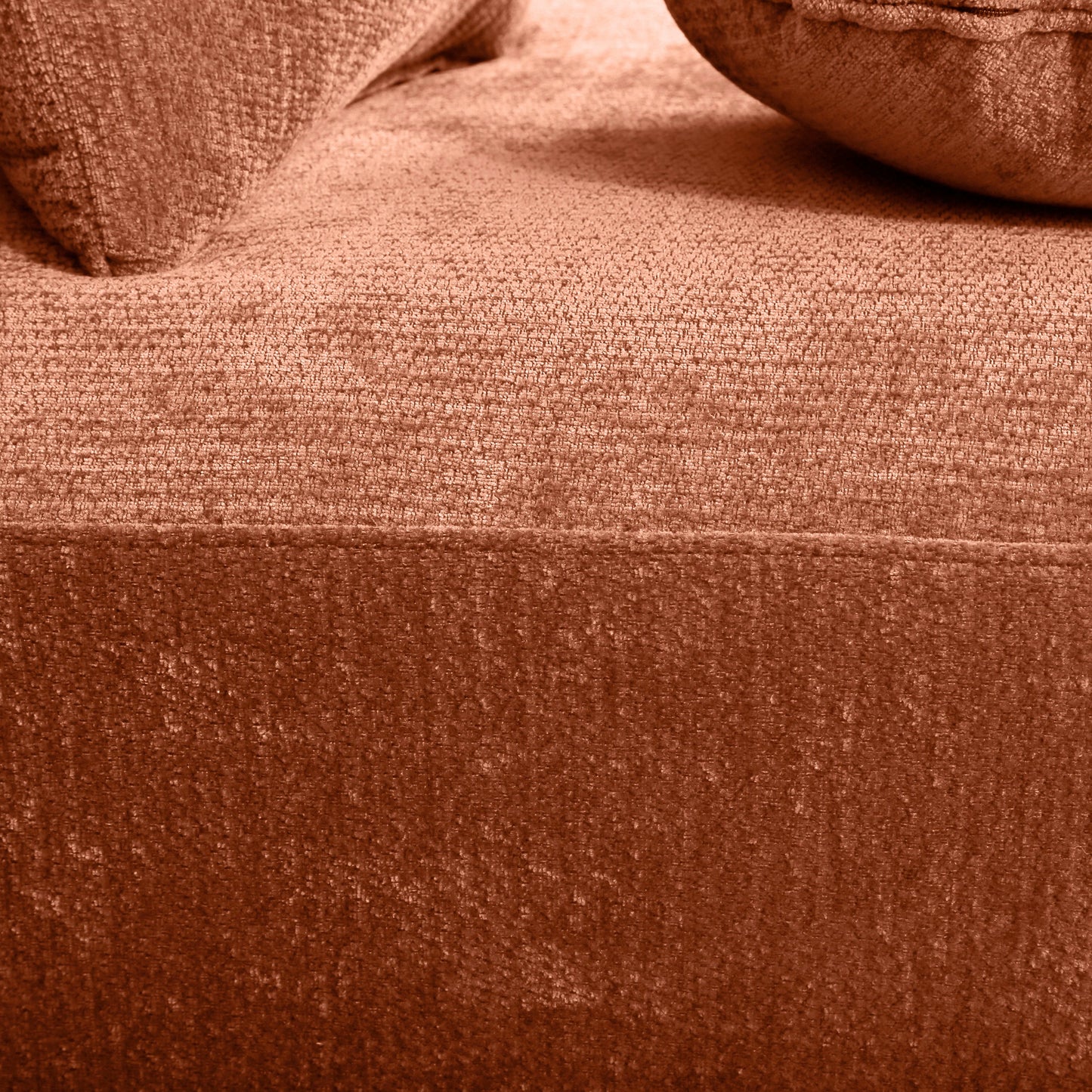 140" Modern Curved Sectional Sofa with Chaise Lounge