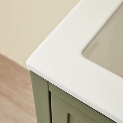 Fully Assembled 18'' Freestanding Single Bathroom Vanity