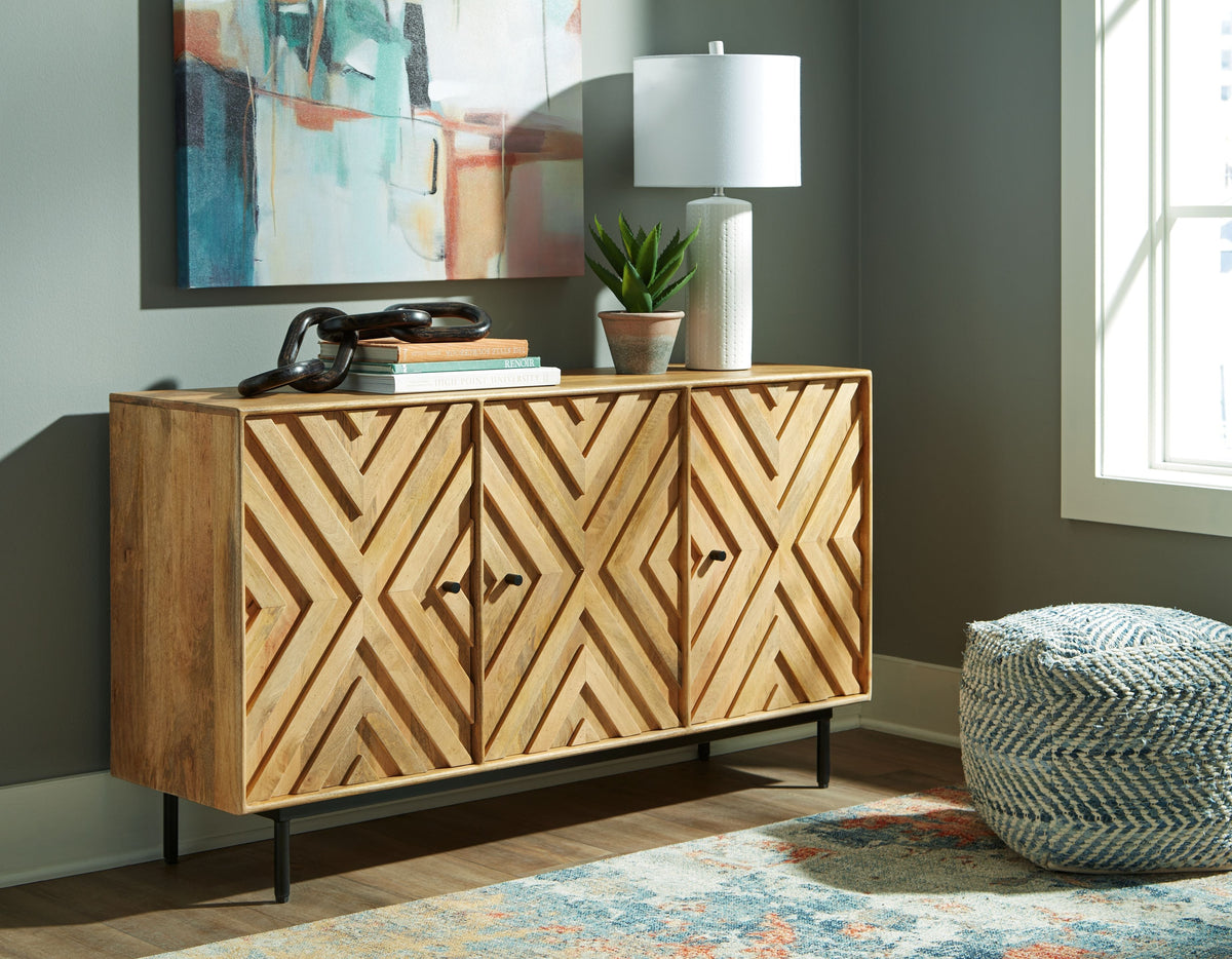 Cadewick - Accent Cabinet - Natural