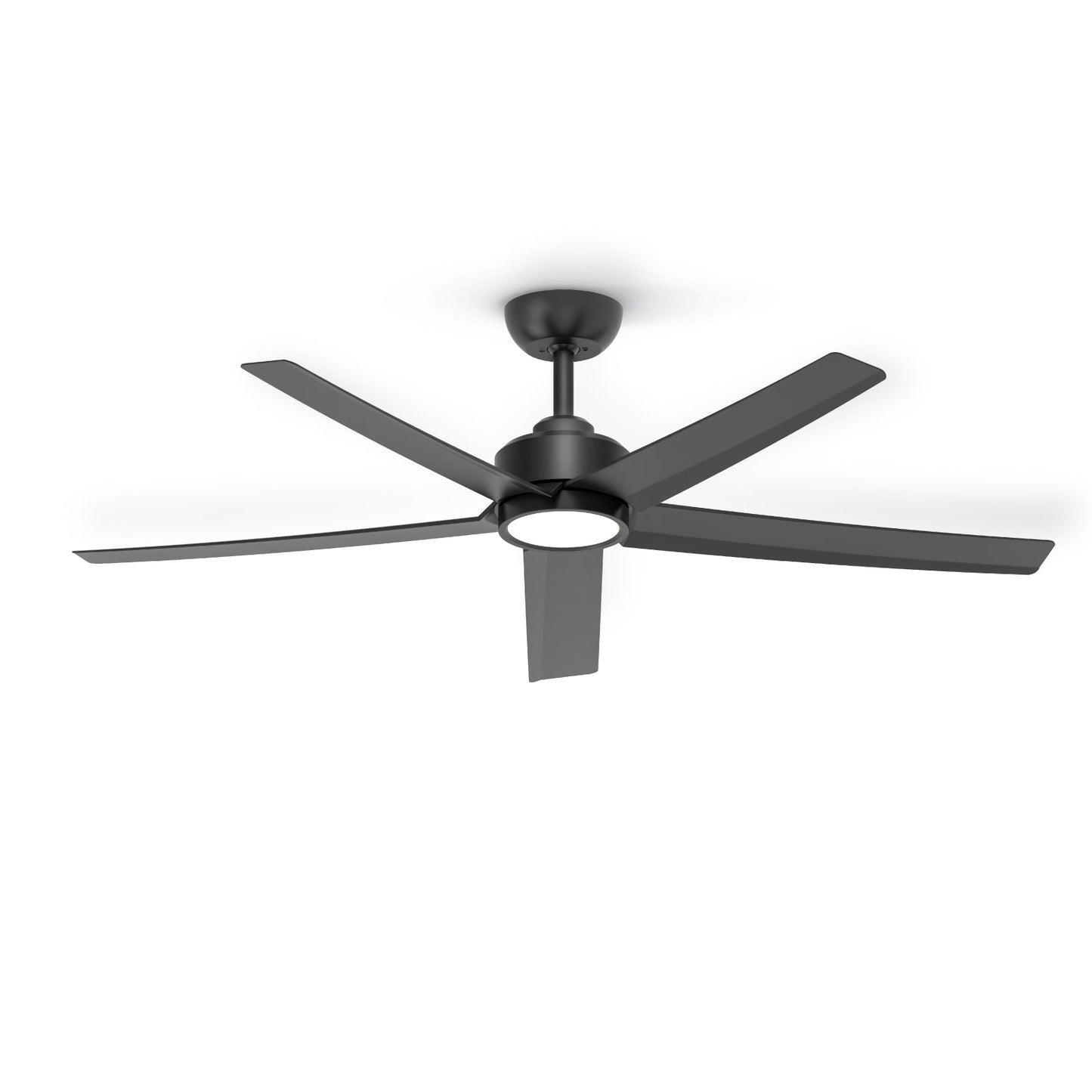 52 Inch Ceiling Fans with Lights, Large Air Volume Ceiling Fans with Reversible Quiet DC Motor and Remote