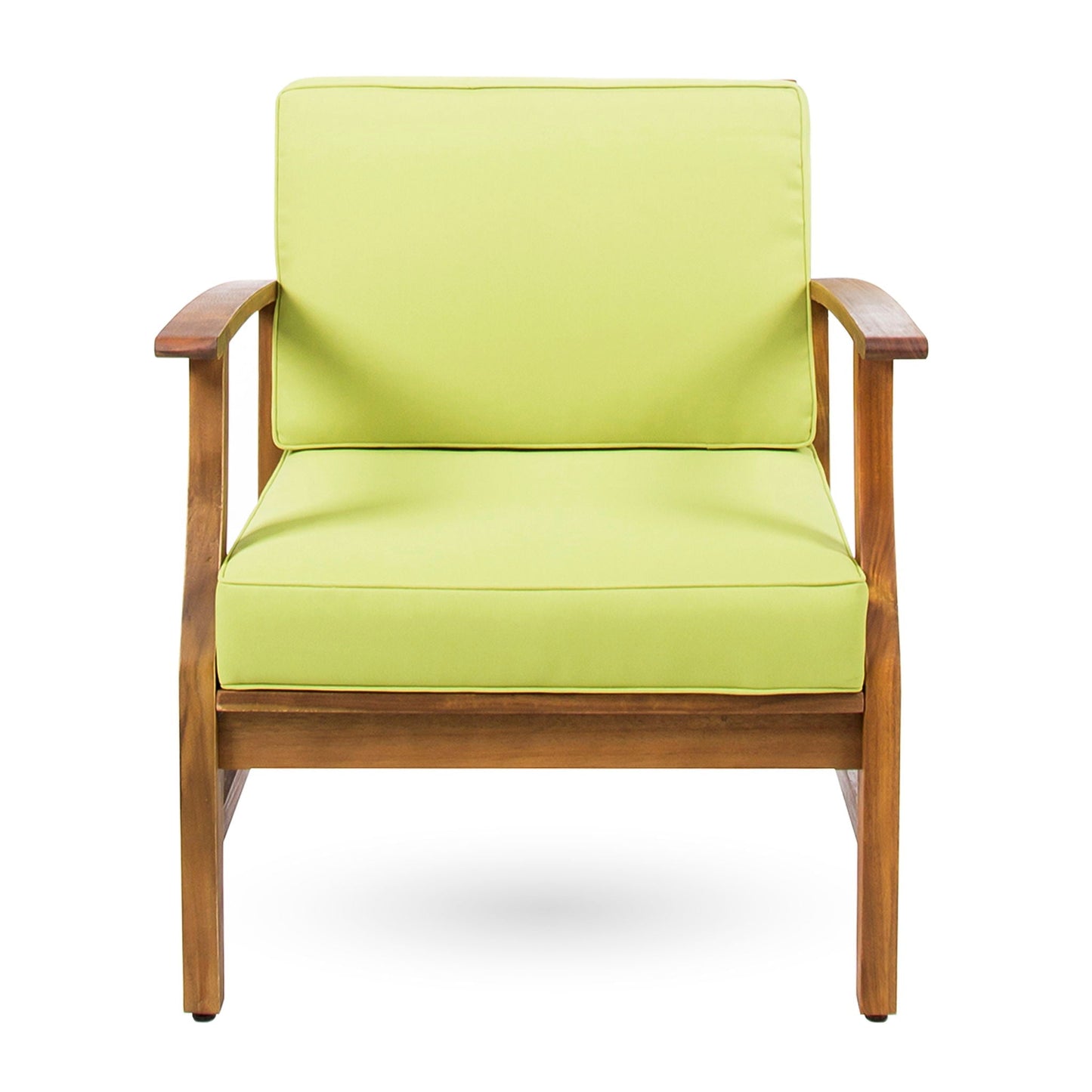 Perla Contemporary Club Chair with Water Resistant Cushion