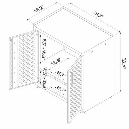 Fortress - Rolling Garage Cabinet