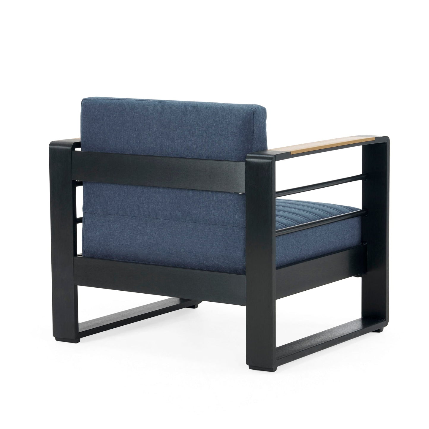 Giovanna Club Chair Set With Aluminum Frame