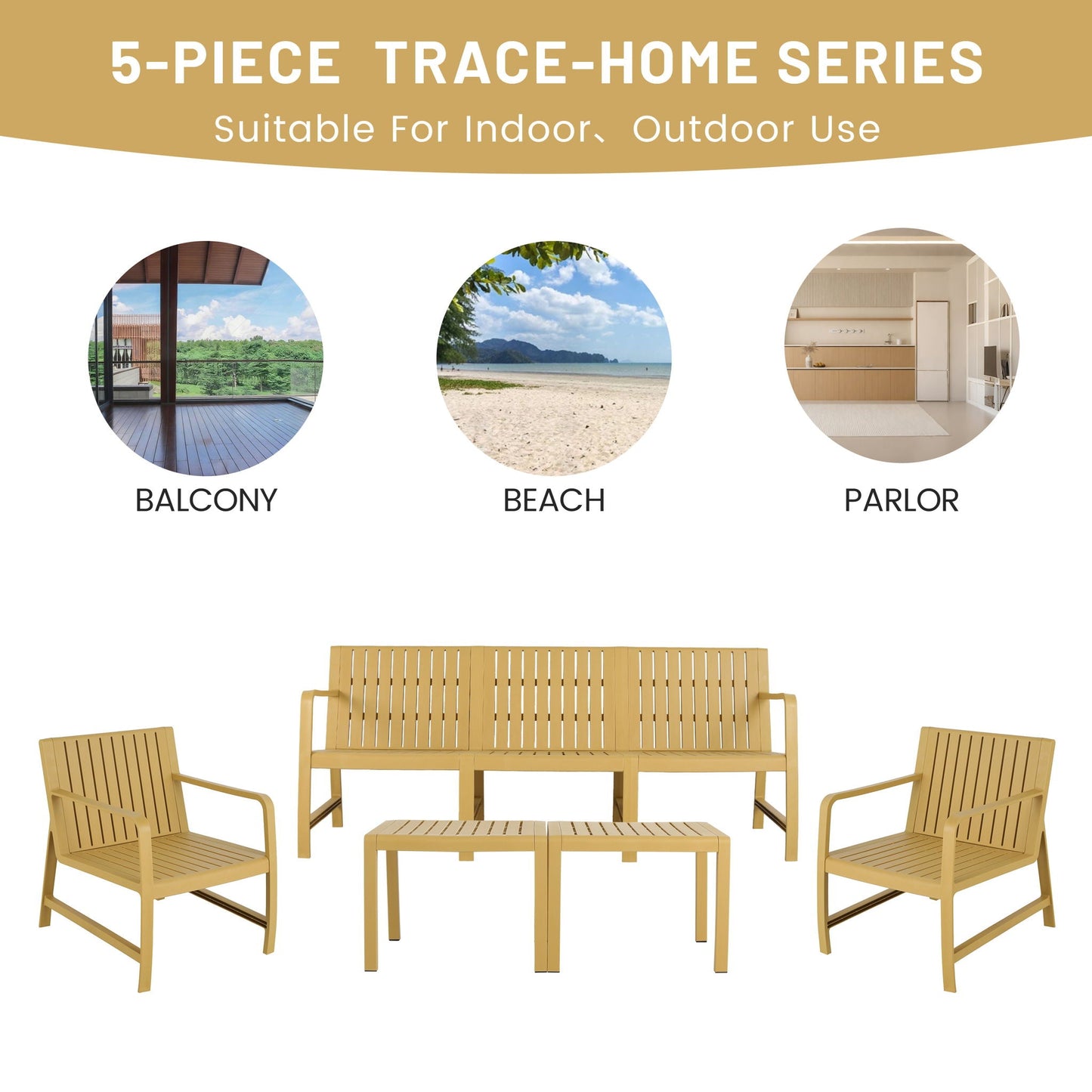 Furniture Set, Waterproof And Durable