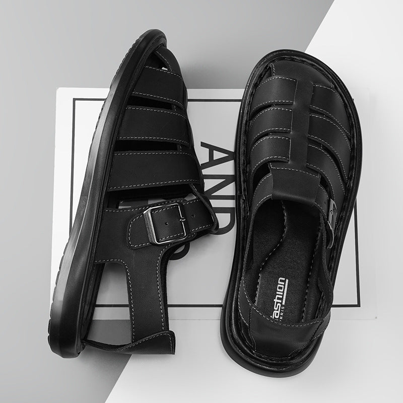 Mens Casual Hand-woven Fashionable Sandals