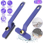 2 Pack Multi-Function Rotating Crevice Cleaning Brush Stiff Bristle Brush Gap Cleaner with 2-In-1 Clip and Spade for Tight Spaces Bathroom Kitchen