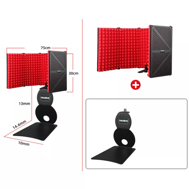 Studio Microphone Windscreen for Enhanced Sound Clarity and Wind Noise Reduction