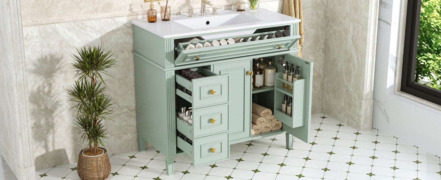 36 Inch Bathroom Vanity with Sink