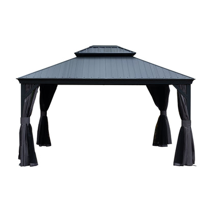 10'x12' Hardtop Gazebo with Resin Roof