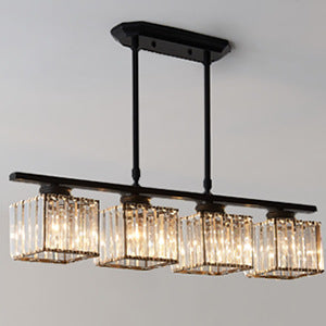 Light Luxury Elegant Crystal Dining Table Chandelier