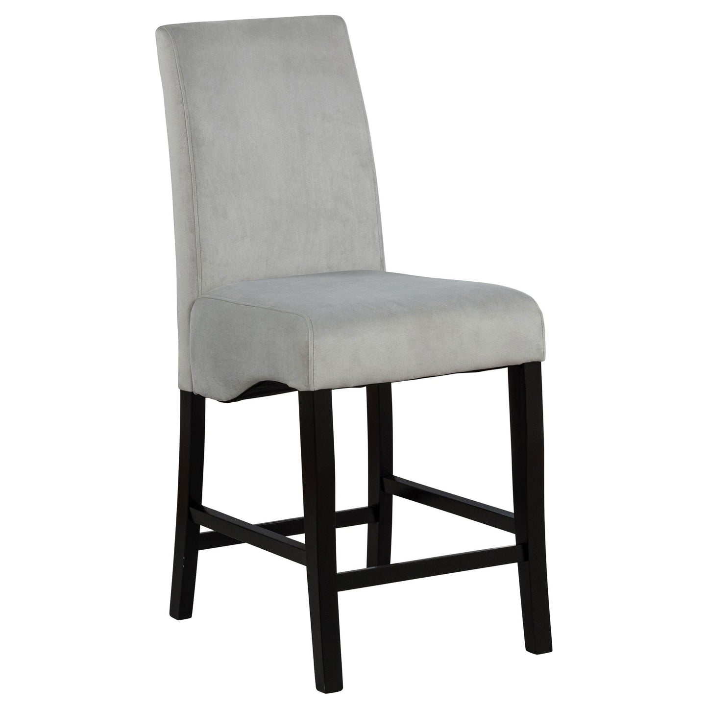 Upholstered Counter Stools (Set of 2) - Gray