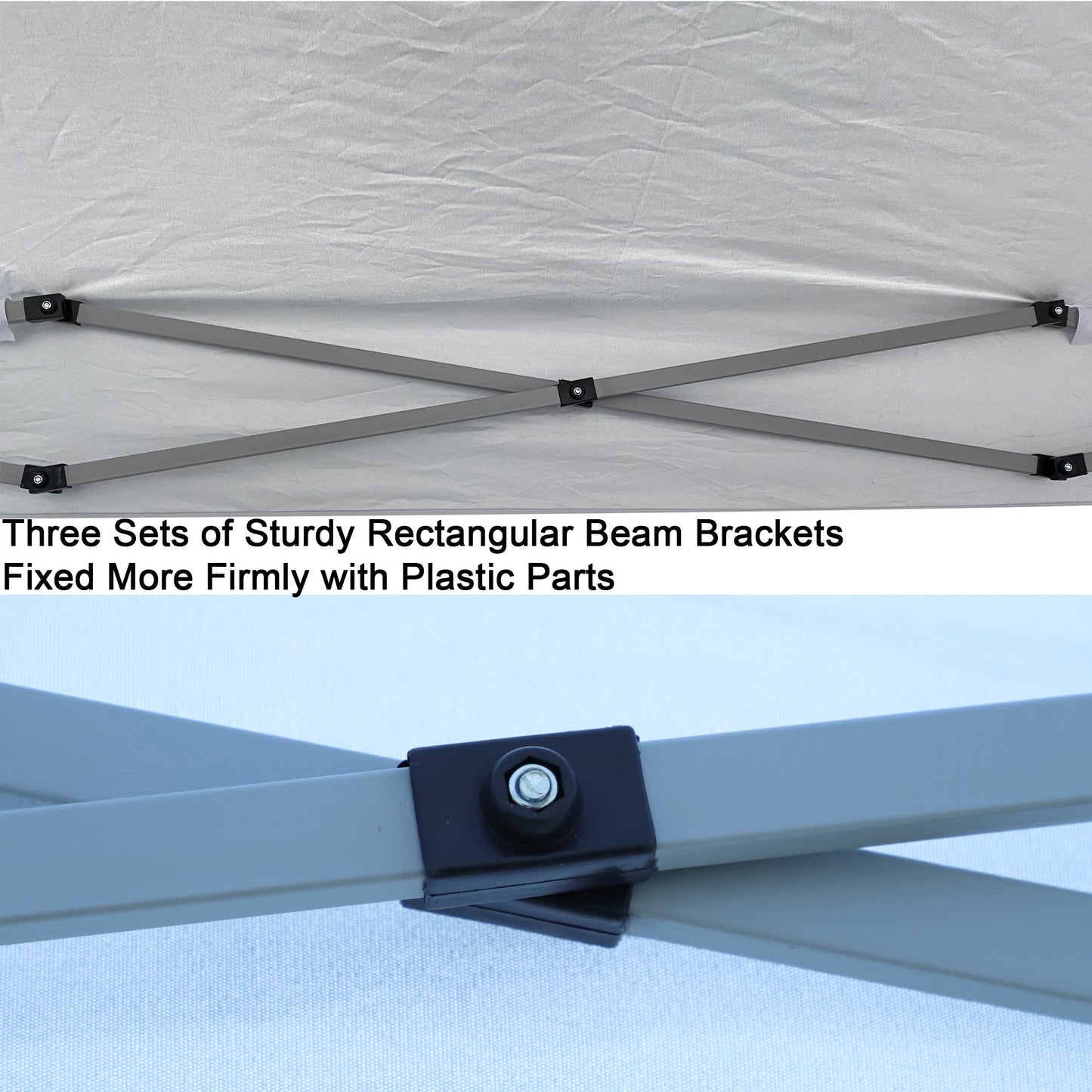 Outdoor 10x 10Ft Pop Up Gazebo Canopy Tent with Removable Sidewalls