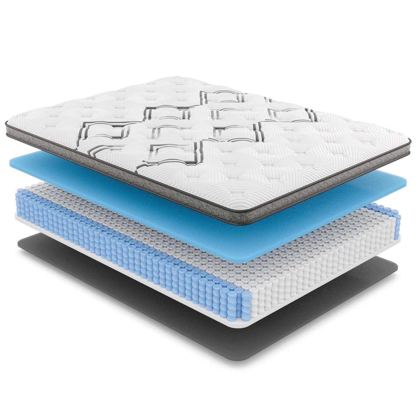 Diamond Soto Cooling Copper Conforming Hybrid Mattress - Queen Medium Feel