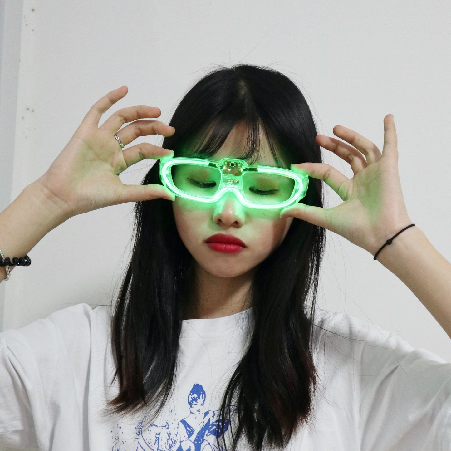 Nightclub Glow Party Weird Birthday Glasses