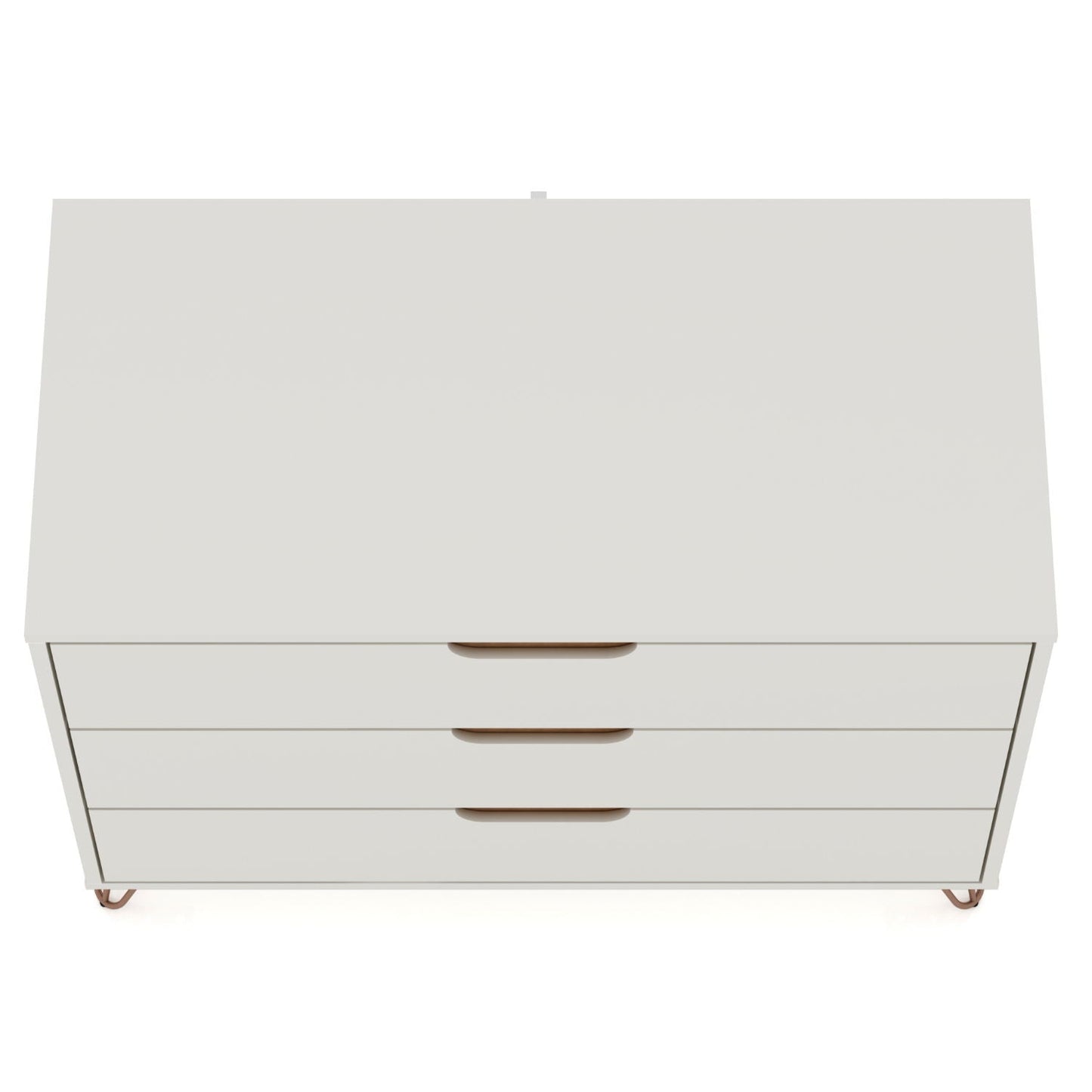 Rockefeller - 3 Drawer Dresser - Off White