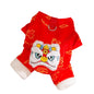 Autumn And Winter Dog New Year's Festive Tang Suits, Cat New Year's Clothing, Teddy Warm Four-legged Cotton Jackets, Pet Dog Clothes