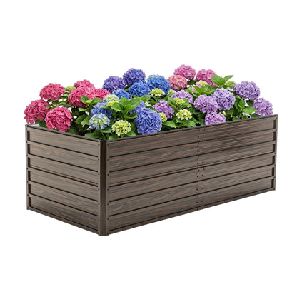 74.6"x35.4"x25" Raised Garden Bed Kit