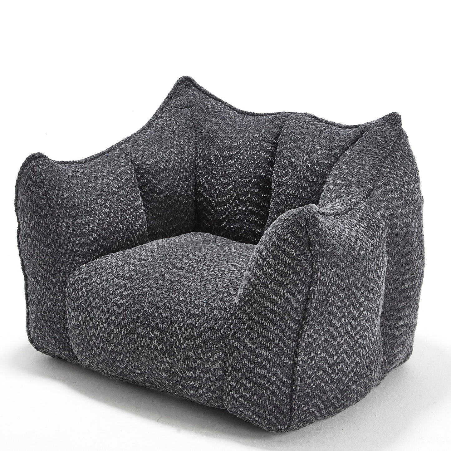Comfortable Chenille Sofa Chairs With Highly Resilient Foam