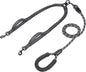 Pet Double Leash, One For Two, Double-Headed Dog Leash, 2 Dog Leashes, Telescopic Elastic Luminous Anti-Tangle Dog Leash