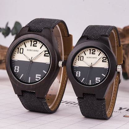 Wooden Watch Fashionable And Distinctive Mens Style