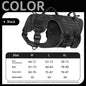 Dog Tactical Chest Harness With Multi-function Leash