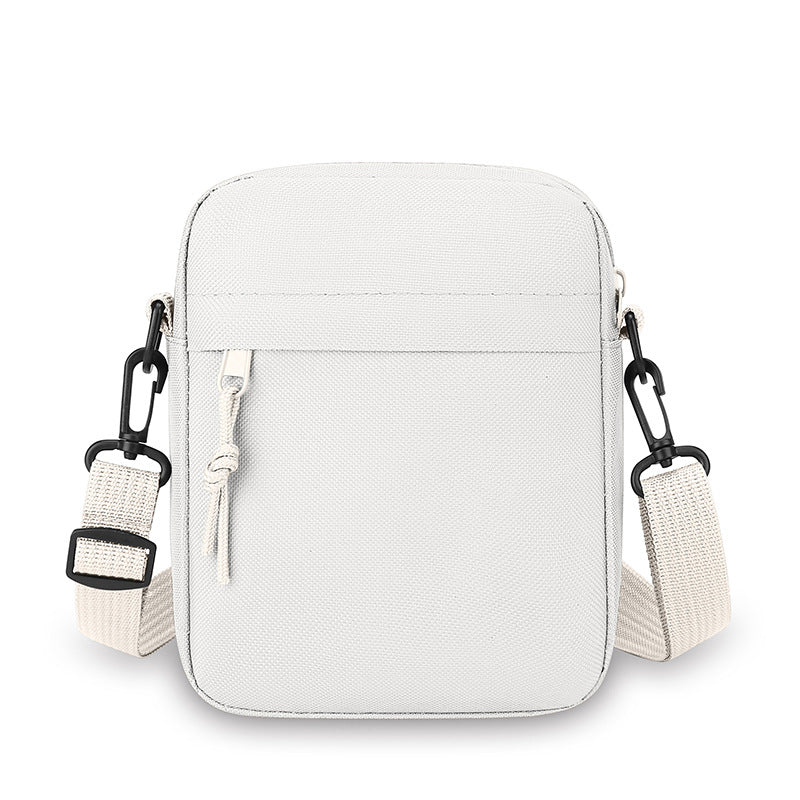 Simple Men's Bag Solid Color Single-shoulder Mini Casual