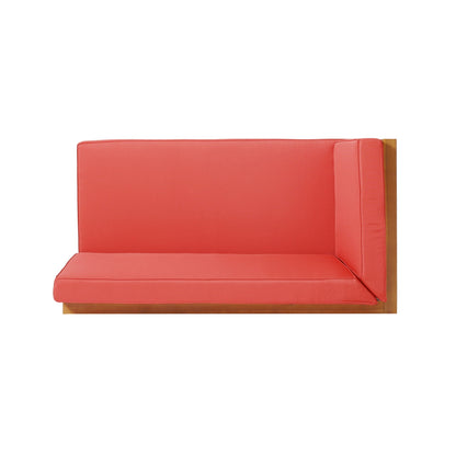 Brava X Back Corner Bench With Coffee Table
