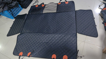 Heavy-duty Extended Car Seat Cover With A Pet Mat For Vehicles