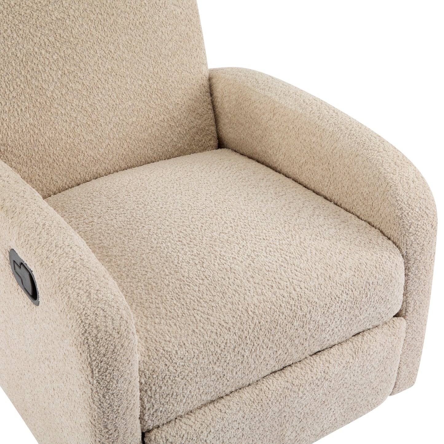 360 Swivel and Glider Recliner Chair - Almond
