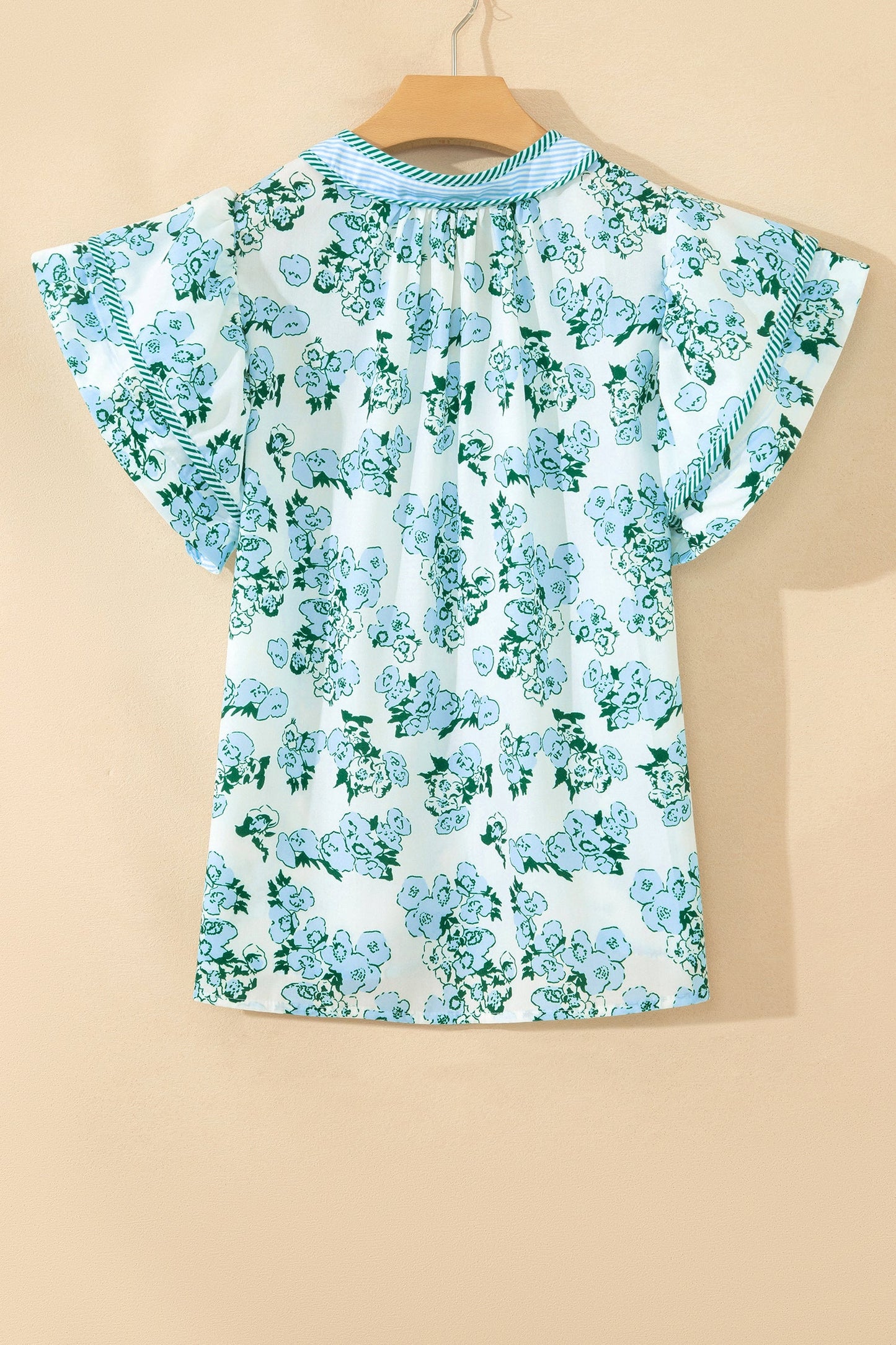 Christy Flutter Sleeve Blouse