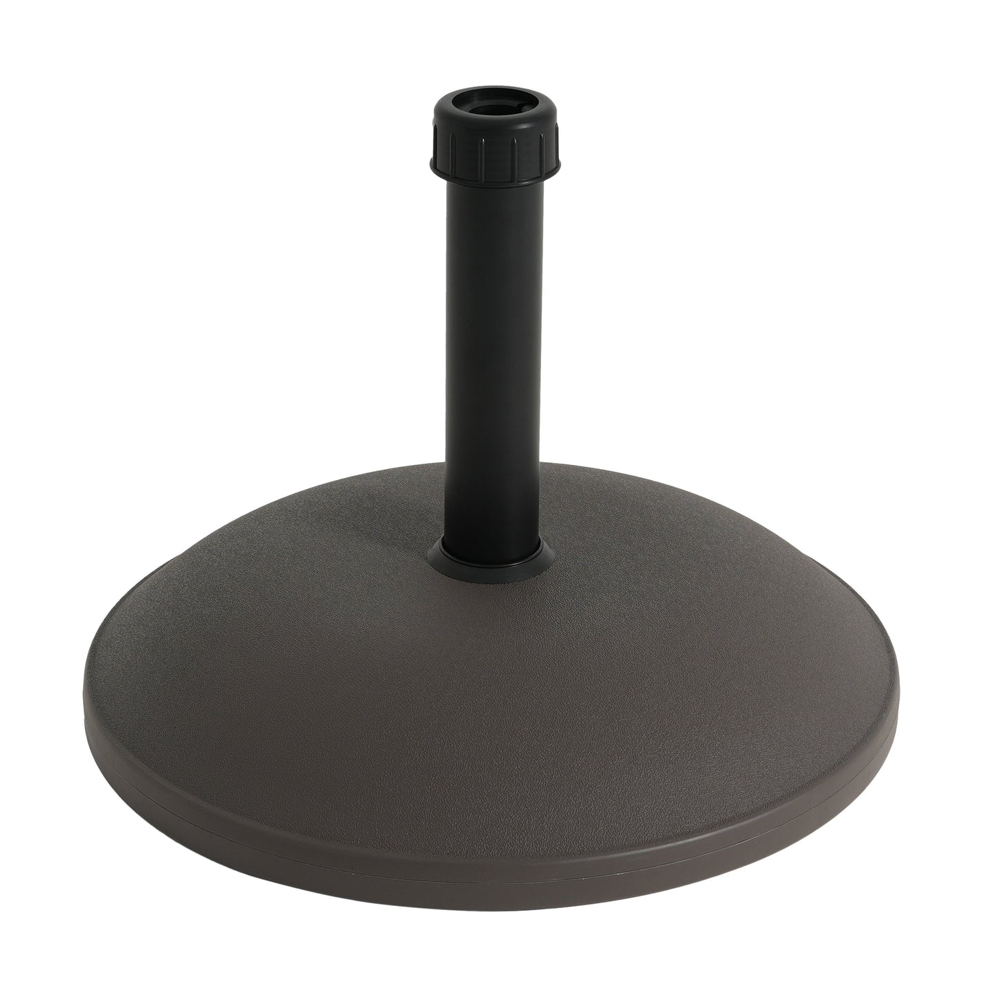 Ander Outdoor 68-Pound Round Umbrella Base - Brown
