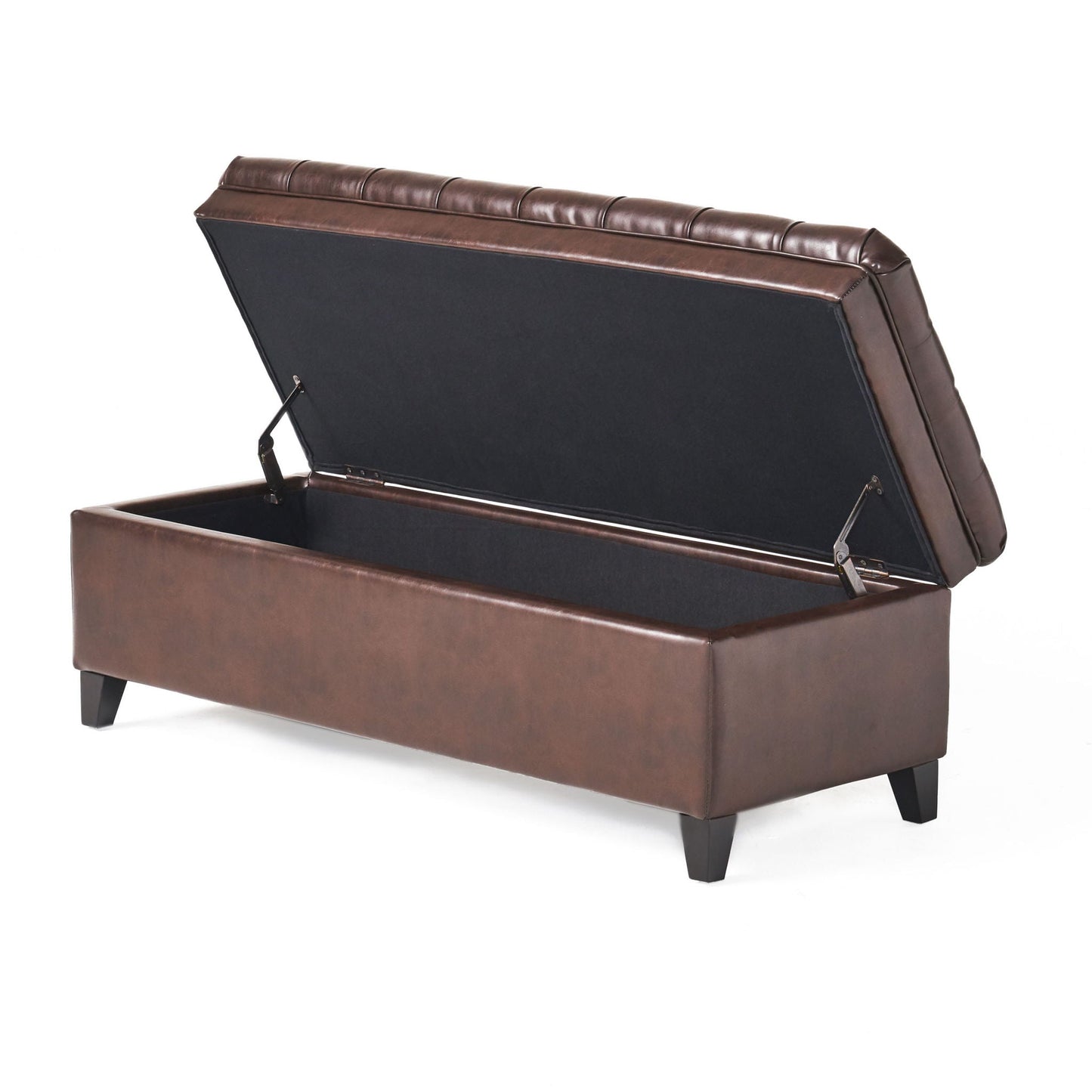 Juliana Storage Ottoman With Birch Legs