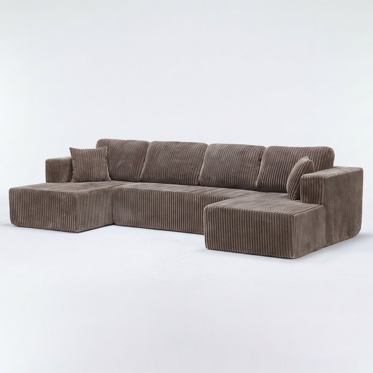 U-Shape Modular Sectional Sofa For Living Room