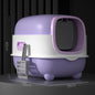 Enclosed Lift-Top Cat Litter Box