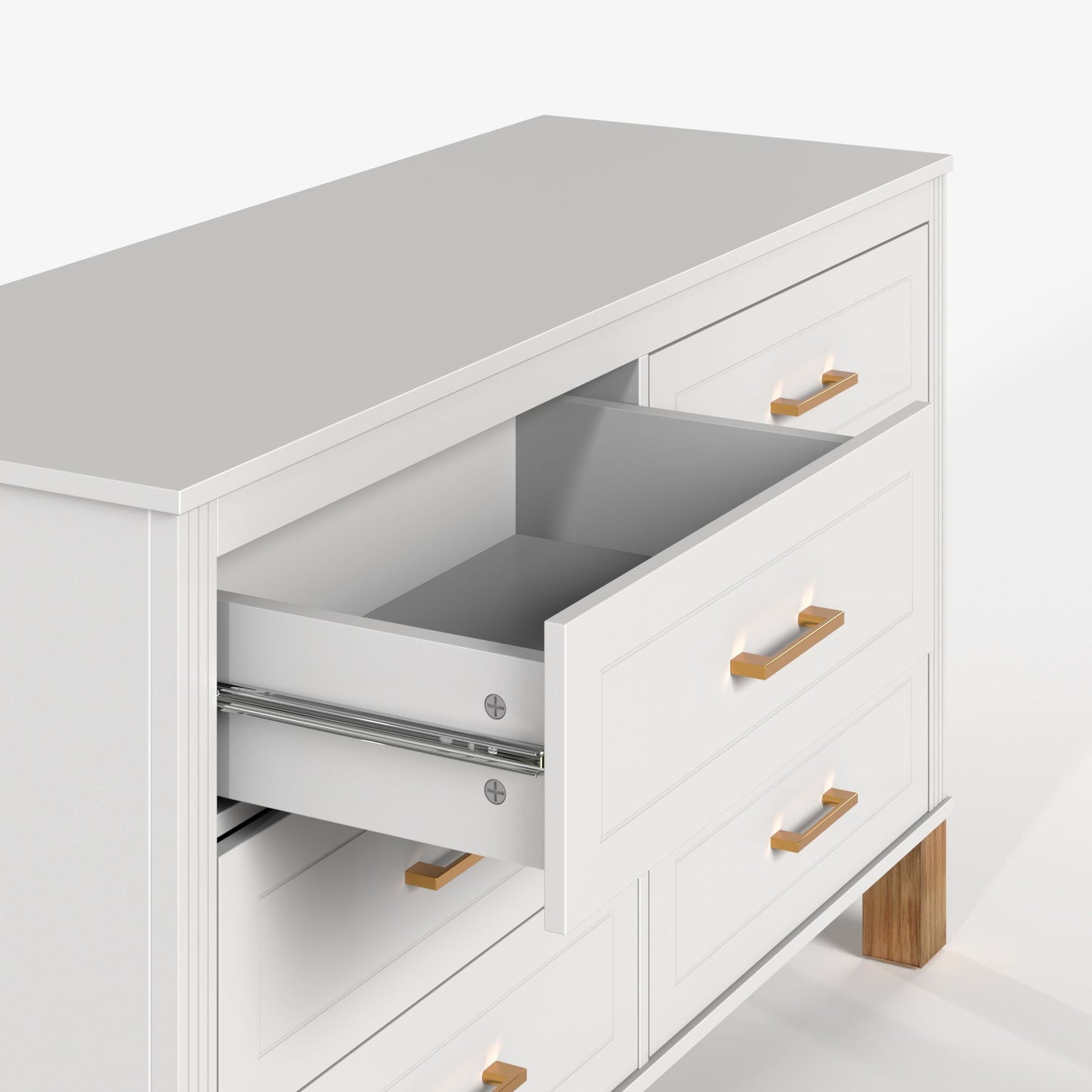 6 Drawer Double Dresser