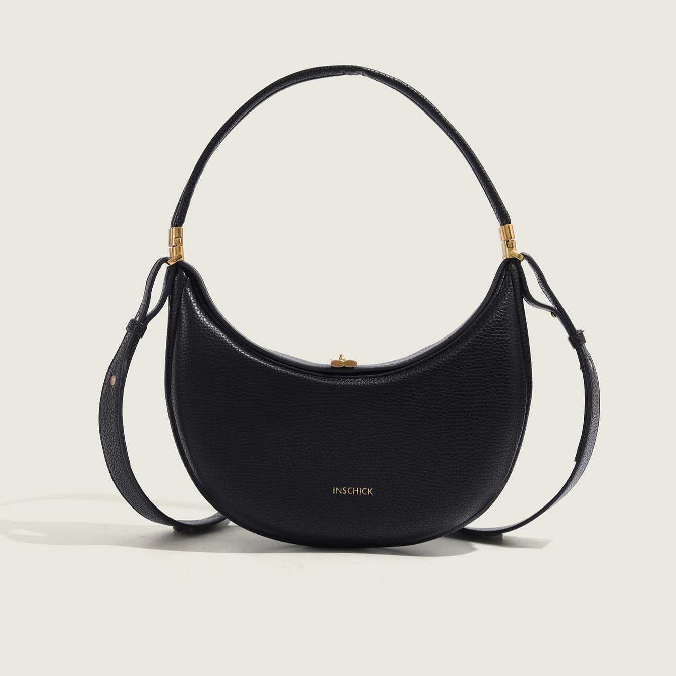 Small shoulder bag for women, PU small hobo bag, casual versatile shoulder shoulder bag with crossbody strap