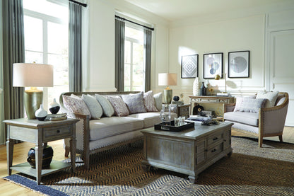 Lancaster - Rectangular Sofa Table - Dove Tail Gray