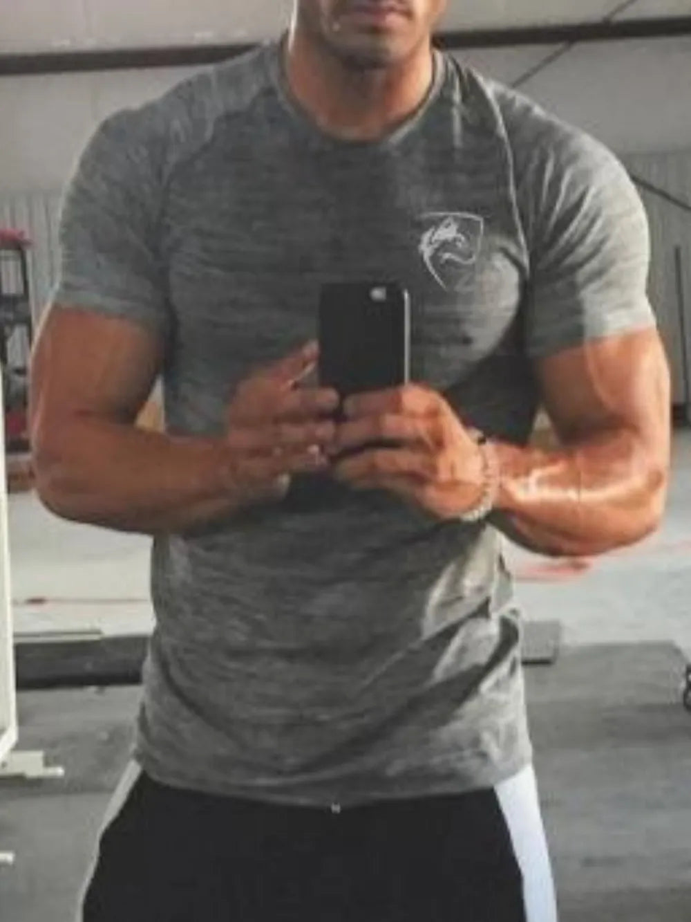 Men's Plus Size Round Neck Short Sleeve T-Shirt